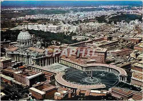 Cartes postales moderne Roma Place S Pierre