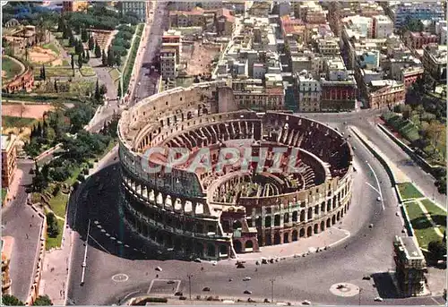 Moderne Karte Roma Le Colisee