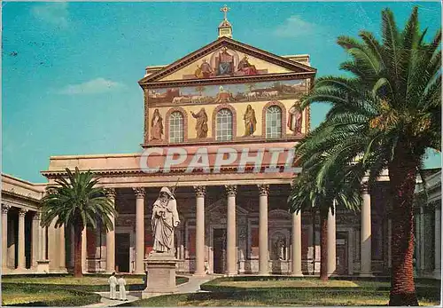 Cartes postales moderne Roma Basilique de St Paul