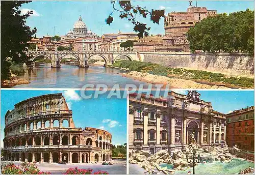 Cartes postales moderne Roma Pont e Castel S Angelo