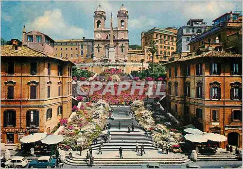 Cartes postales moderne Roma Place d'Espagne