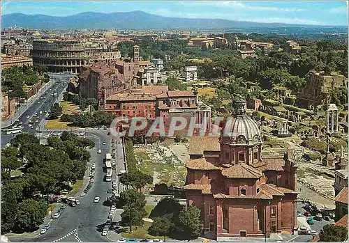 Cartes postales moderne Roma Forum Imperiaux Colisee