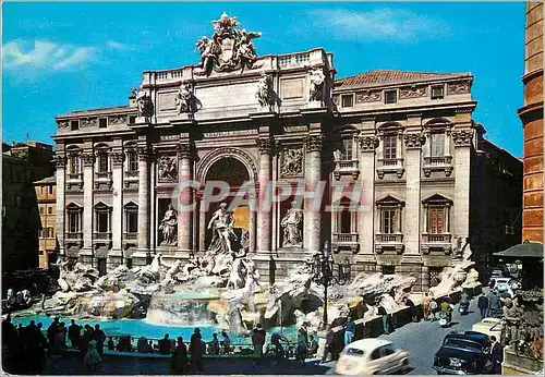 Cartes postales moderne Roma La Fontaine de Trevi