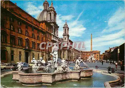 Moderne Karte Roma Place Navona