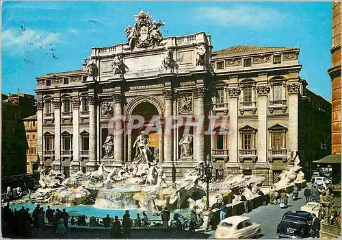 Moderne Karte Roma Le Fontaine de Trevi