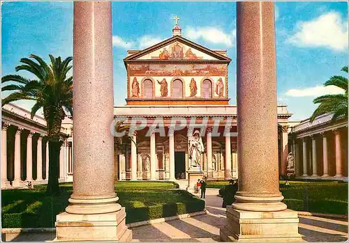 Cartes postales moderne Roma Basilique de S Paul