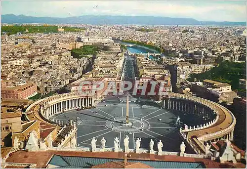 Cartes postales moderne Roma Place Saint Pierre