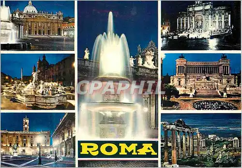 Cartes postales moderne Roma