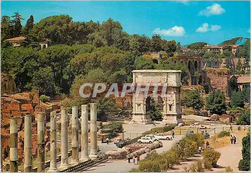Moderne Karte Roma Forum Romain Arc de Tito