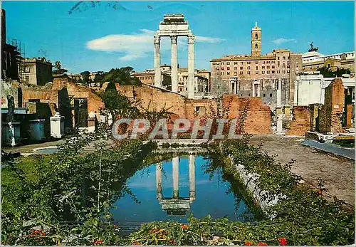 Cartes postales moderne Roma Forum Romain Temple de Castor et Pollux