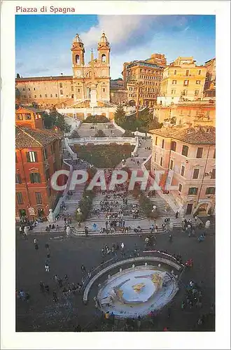 Moderne Karte Roma Place d'Espagne