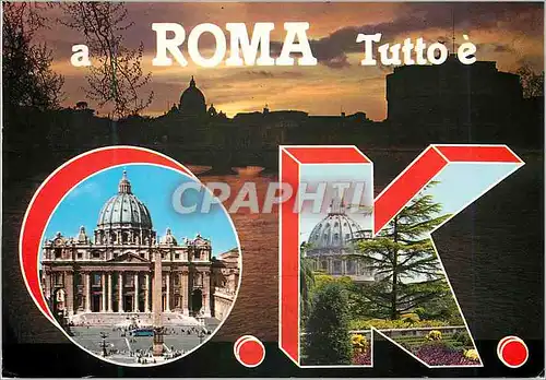 Cartes postales moderne Roma