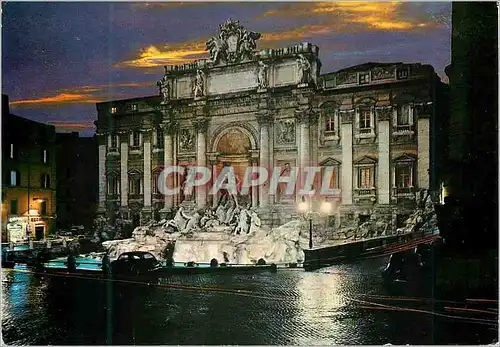 Moderne Karte Roma La Fontaine di Trevi