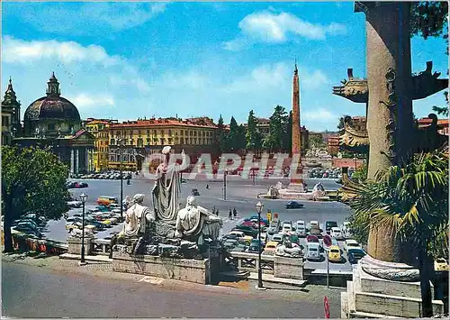 Moderne Karte Roma Place du Peuple