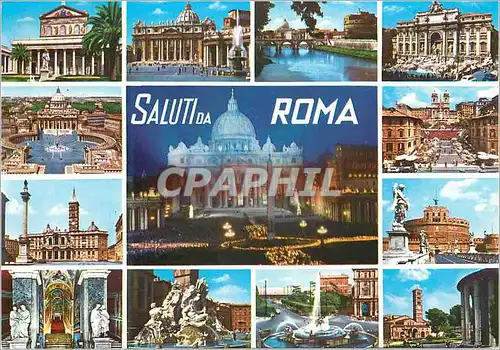 Cartes postales moderne Roma