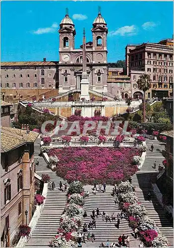 Cartes postales moderne Roma Trinite dei Monti