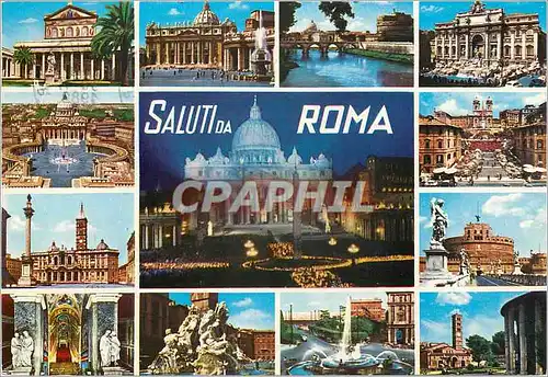 Cartes postales moderne Roma