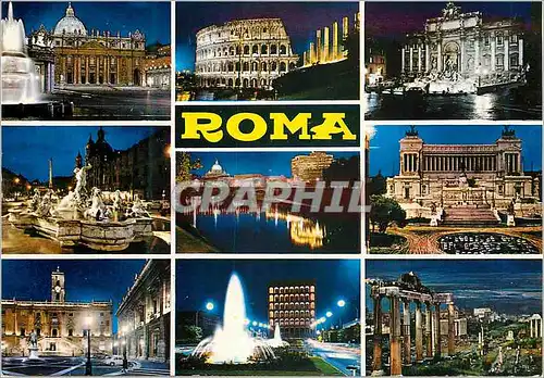 Cartes postales moderne Roma