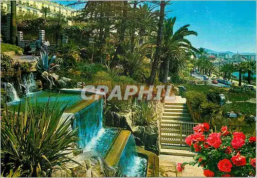 Cartes postales moderne San Remo La Fontaine du Parc Marsiglia