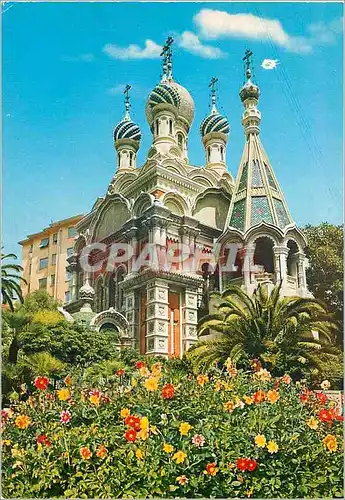 Moderne Karte San Remo Eglise Russe