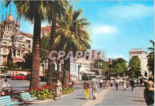 Cartes postales moderne San Remo Riviera dei Fiori Rue Imperatrice et Eglise Russe