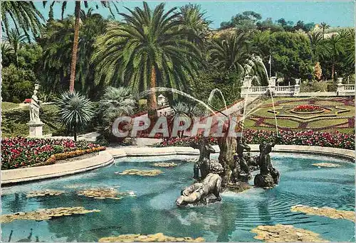 Cartes postales moderne San Remo Riviera dei Fiori Jardins Municipal