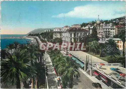 Cartes postales moderne San Remo Riviera dei fiori Le promenade de l'Imperatrice