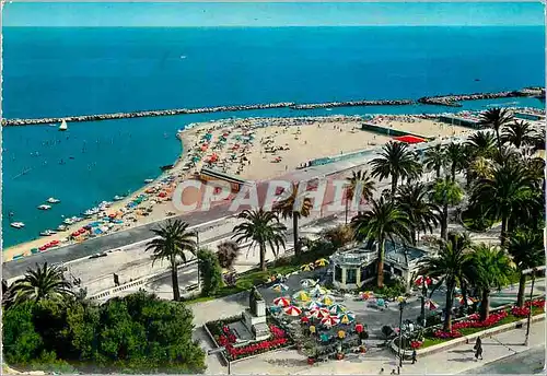 Cartes postales moderne San Remo Riviera dei fiori Plage de l'Imperatric