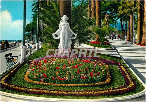 Cartes postales moderne San Remo Riviera dei fiori Le Printemps et Promenade de l'Imperatric