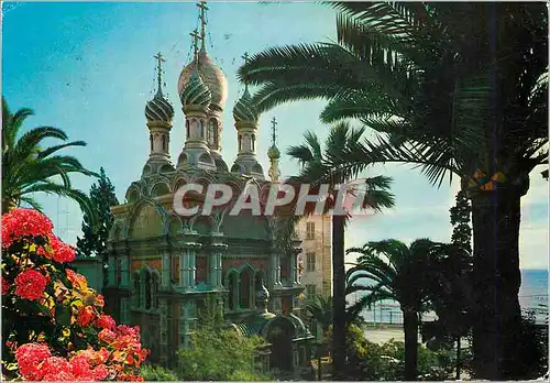 Cartes postales moderne San Remo Eglise Russe