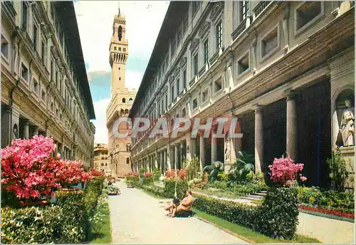 Cartes postales moderne Firenze Les Offices