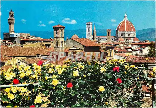 Moderne Karte Firenze Vue generale