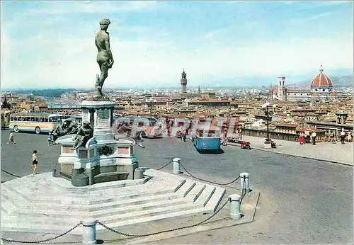 Moderne Karte Firenze Panorama Autobus