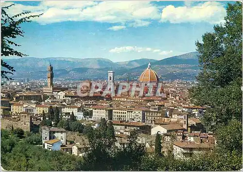 Moderne Karte Firenze Panorama