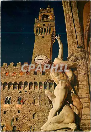 Moderne Karte Firenze Florence ville enchateresse Vue de Piazza Signoria