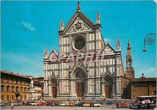 Moderne Karte Firenze Eglise Santa Croce