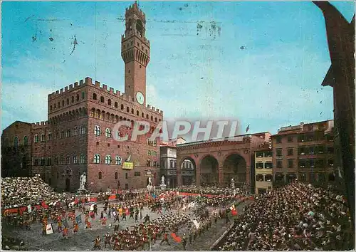 Moderne Karte Firenze Place de la Seigneurie Jeu de Football