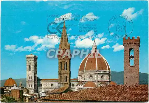 Cartes postales moderne Firenze La Tour du Bargello