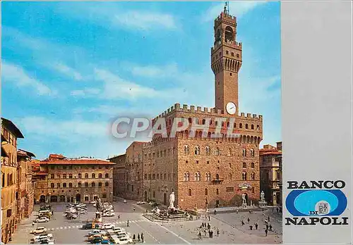 Cartes postales moderne Firenze Place de la Seigneurie et Palais Vieux