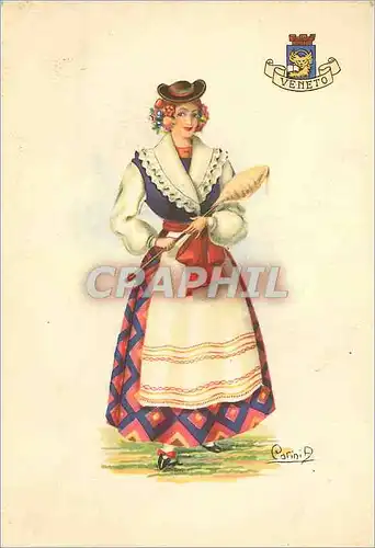 Cartes postales moderne Folklore