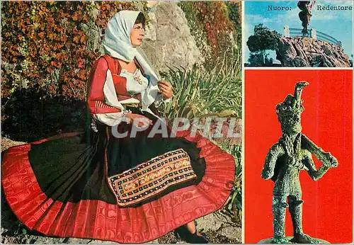 Cartes postales moderne Costumi Sardi Nuoro Folklore