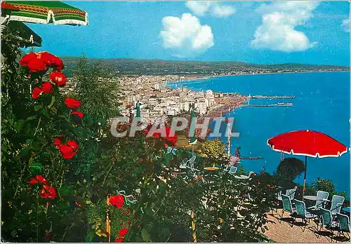 Cartes postales moderne Riviera Adriatica Vue de Gabicce Mont