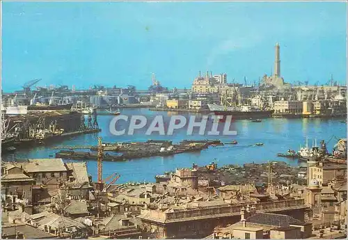 Cartes postales moderne Genova le port
