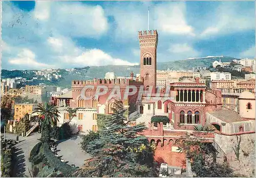 Cartes postales moderne Genova chateau d'albertis