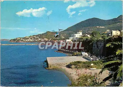 Cartes postales moderne Ischia lacco ameno heliport  Helicoptere