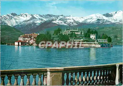 Cartes postales moderne Lac majeur isola bella