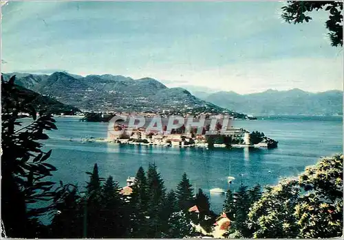 Cartes postales moderne Lac majeur isola bella