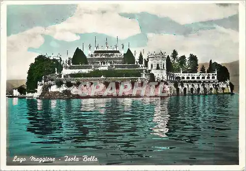 Cartes postales moderne Lac majeur isola bella