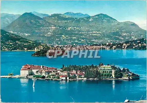 Moderne Karte Isola bella isola madre pallanza lago maggiore