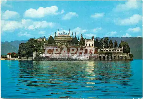 Cartes postales moderne Lac majeur isola bella